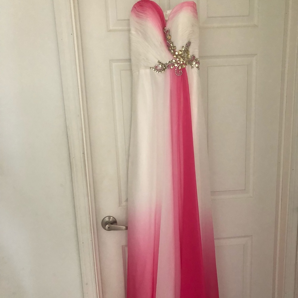 Ombré prom dress